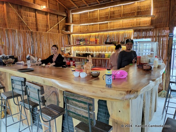 Koh Coffee in Kampot, Cambodia.