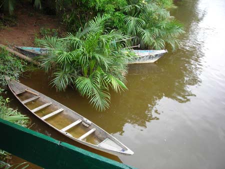 Arcadia Backpackers in Kampot, Cambodia.  Hotel.