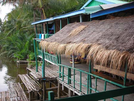 Arcadia Backpackers in Kampot, Cambodia.  Hotel.