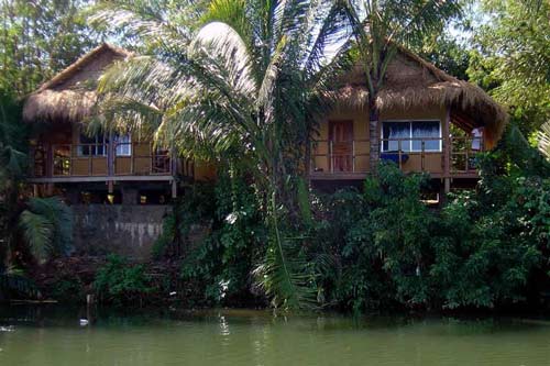 Arcadia Backpackers in Kampot, Cambodia.  Hotel.