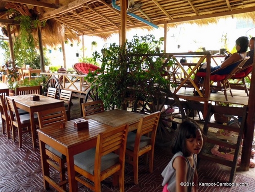 Veronica's Kitchen in Kampot, Cambodia.