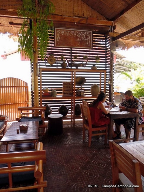 Veronica's Kitchen in Kampot, Cambodia.