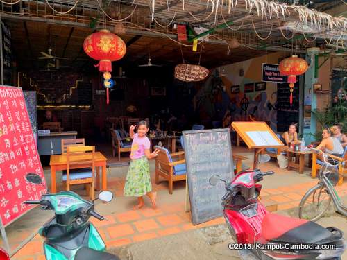 Family Bar in Kampot, Cambodia.