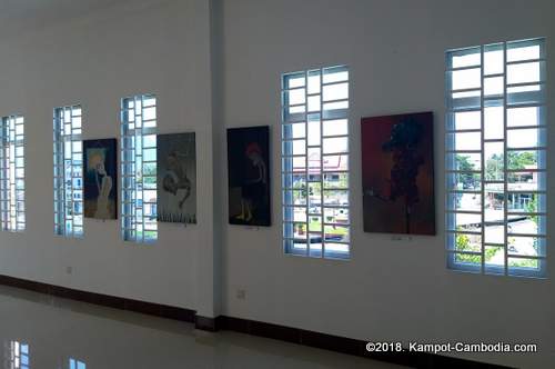 Kampot Art Gallery in Kampot, Cambodia.