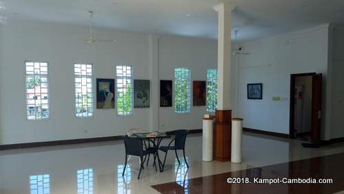 Kampot Art Gallery in Kampot, Cambodia.