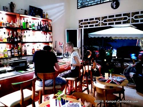 Coffee & Cocktails in Kampot, Cambodia.