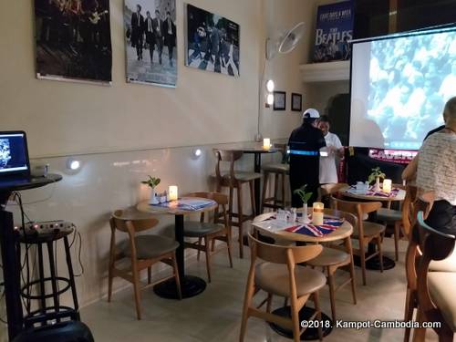 Coffee & Cocktails in Kampot, Cambodia.