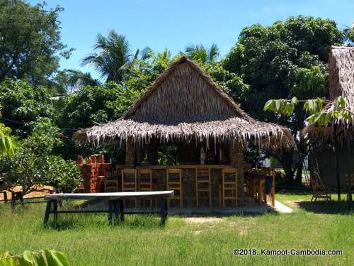 The Plantation in Kampot, Cambodia.  Music Nightly, Bar, Bungalows, Accommodation.