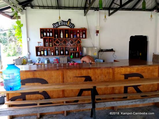 Easy Panda Hostel in Kampot, Cambodia.  Guesthouse and Bar.