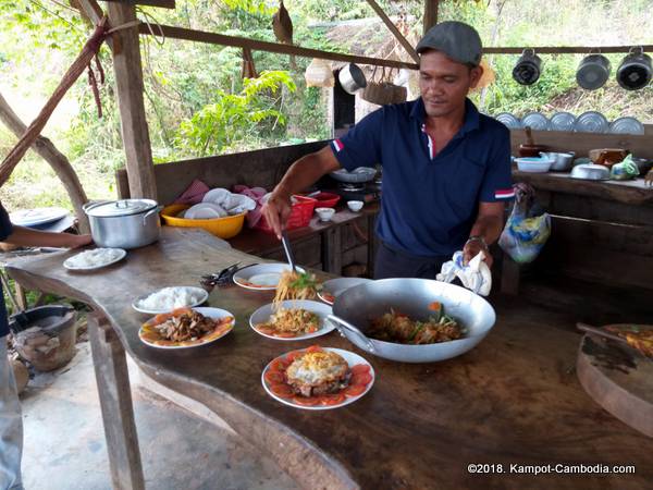 Khmer Root Cafe in Kampot, Cambodia.  Food and Cooking Classes.