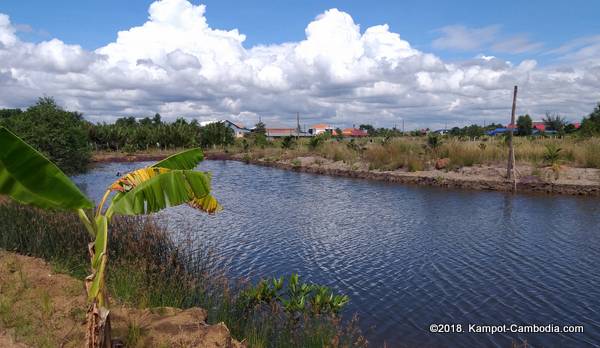 Ela Guesthouse Glamping in Kampot, Cambodia.  Fish Island.