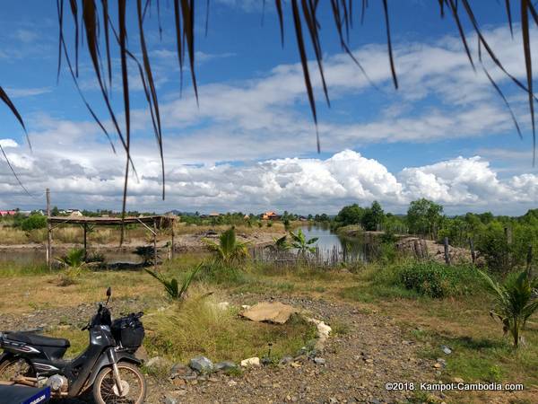 Ela Guesthouse Glamping in Kampot, Cambodia.  Fish Island.