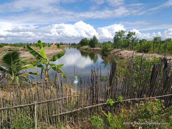 Ela Guesthouse Glamping in Kampot, Cambodia.  Fish Island.