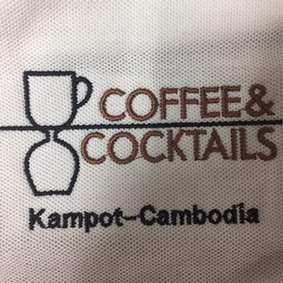 Coffee & Cocktails in Kampot, Cambodia.