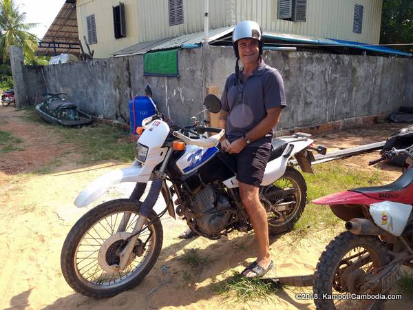 Cambo Customs Big Bike Repair in Kampot, Cambodia.