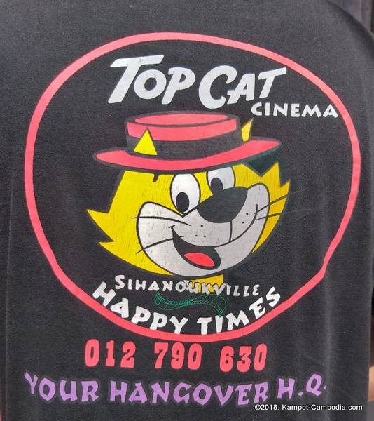 Top Cat  Cinema and Bar  in Kampot  Cambodia 