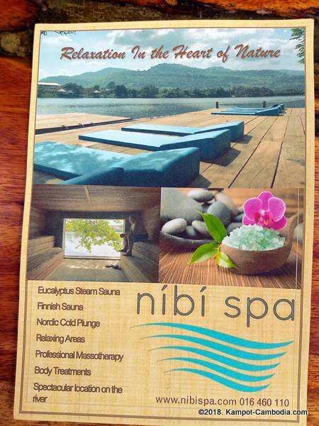 Nibi Spa in Kampot, Cambodia.