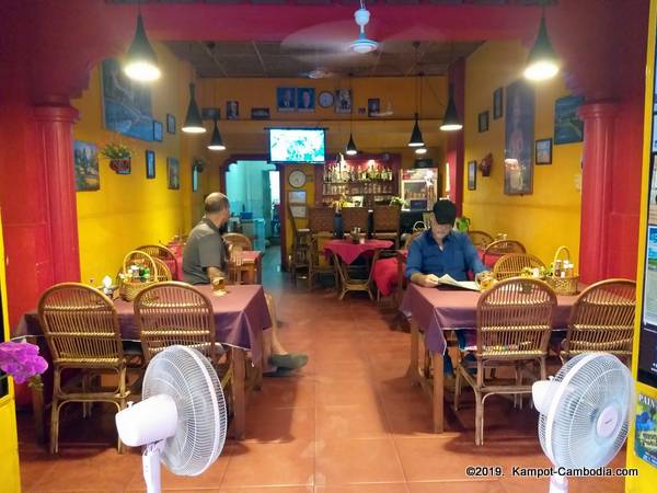 Nara Restaurant in Kampot, Cambodia.