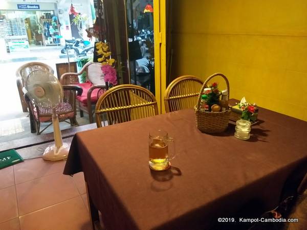 Nara Restaurant in Kampot, Cambodia.
