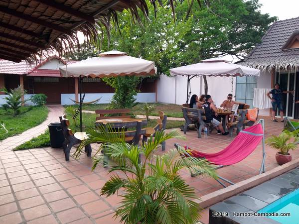 Ruby Resort in Kampot, Cambodia.