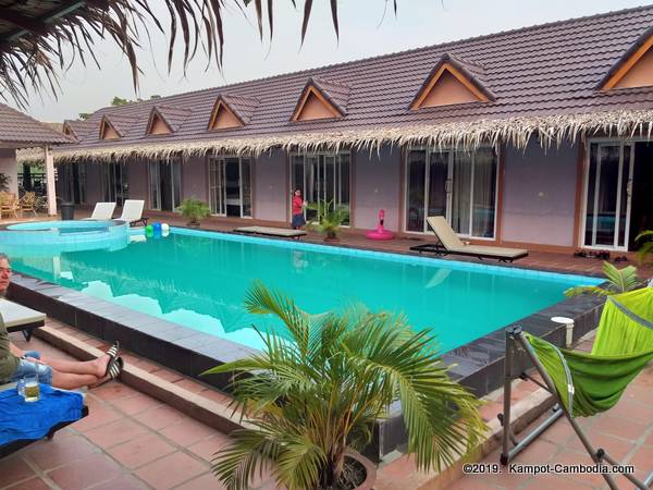 Ruby Resort in Kampot, Cambodia.