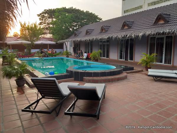 Ruby Resort in Kampot, Cambodia.