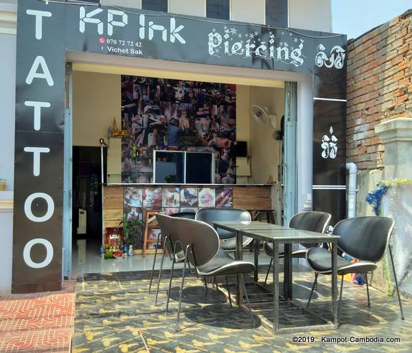 KP Ink Tattoo in Kampot, Cambodia.