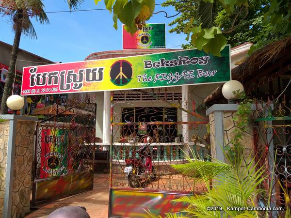 Beksroy Reggae Bar in Kampot, Cambodia.width=