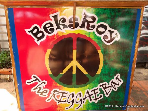 Beksroy Reggae Bar in Kampot, Cambodia.width=