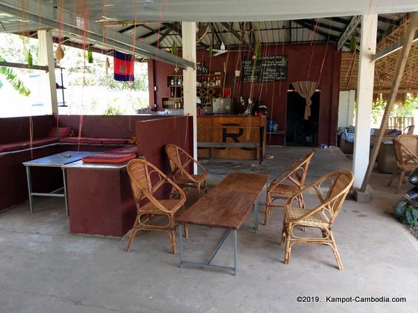 Easy Panda Hostel in Kampot, Cambodia.  Guesthouse and Bar.