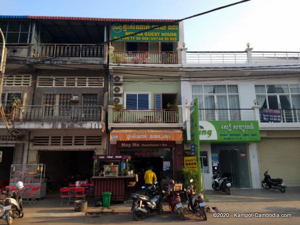 Noy Na Thai and Lao Restaurant in Kampot, Cambodia.