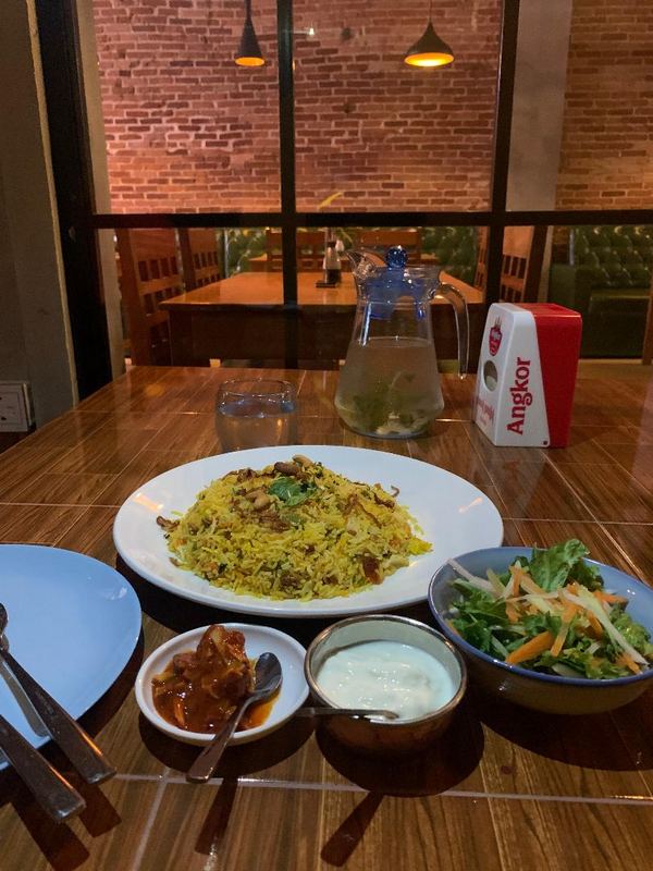 Curry N' Kabab in in Kampot, Cambodia.