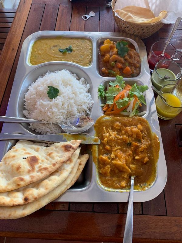 Curry N' Kabab in in Kampot, Cambodia.