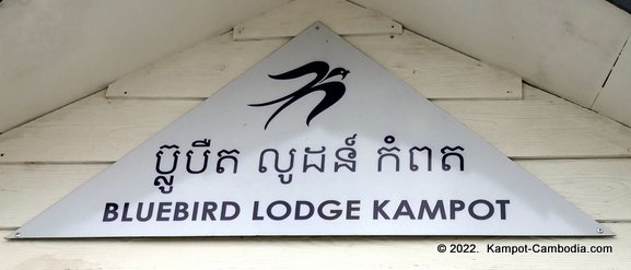 Bluebird Lodge in Kampot, Cambodia.
