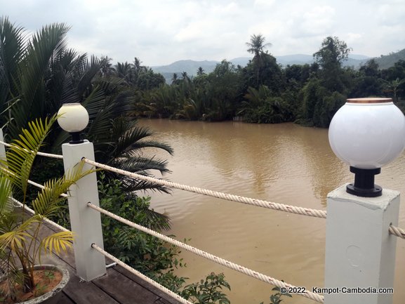 Bluebird Lodge in Kampot, Cambodia.