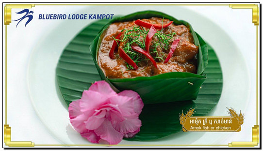 Bluebird Lodge in Kampot, Cambodia.