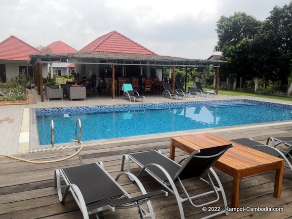 Bluebird Lodge in Kampot, Cambodia.