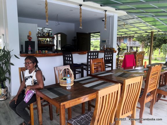 Bluebird Lodge in Kampot, Cambodia.