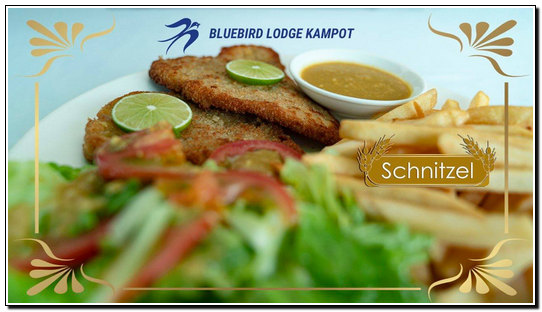 Bluebird Lodge in Kampot, Cambodia.