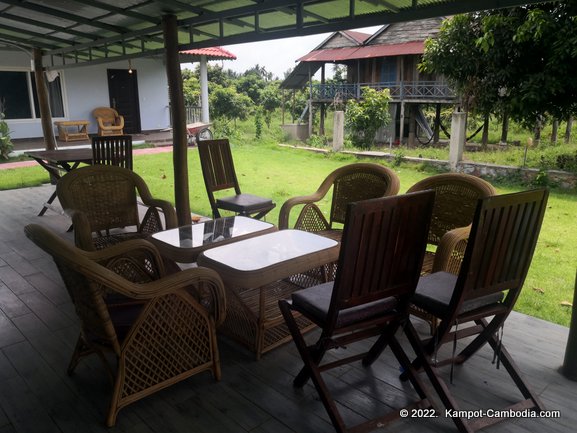 Bluebird Lodge in Kampot, Cambodia.