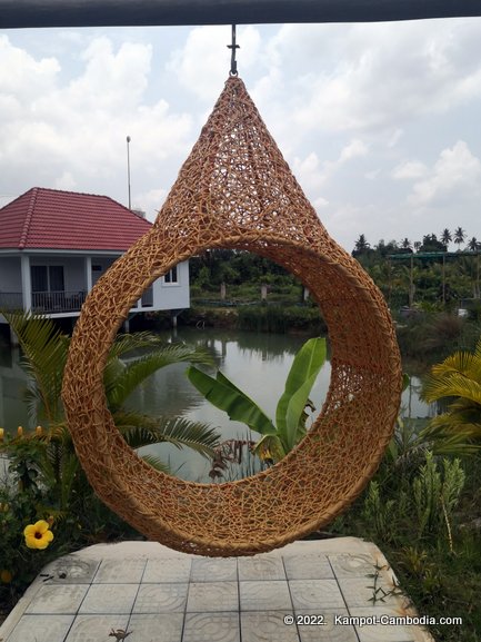 Bluebird Lodge in Kampot, Cambodia.