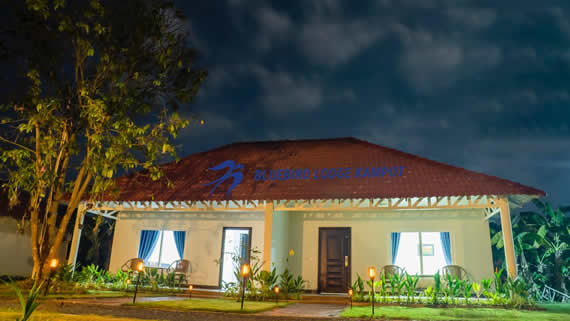 Bluebird Lodge in Kampot, Cambodia.