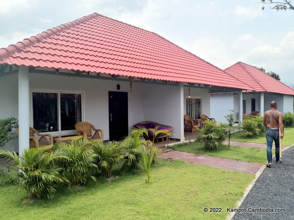 Bluebird Lodge in Kampot, Cambodia.