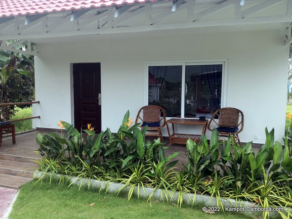 Bluebird Lodge in Kampot, Cambodia.
