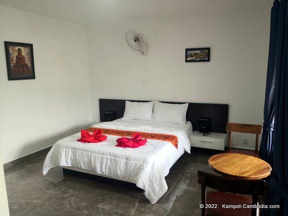 Bluebird Lodge in Kampot, Cambodia.