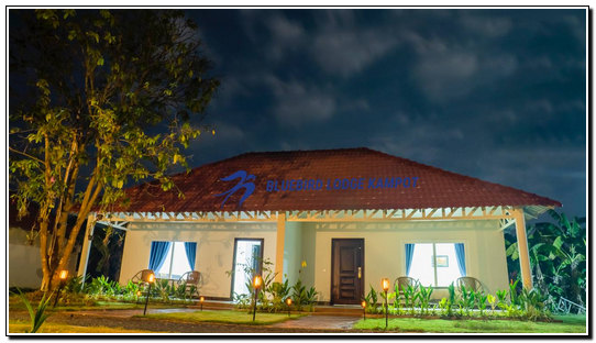 Bluebird Lodge in Kampot, Cambodia.