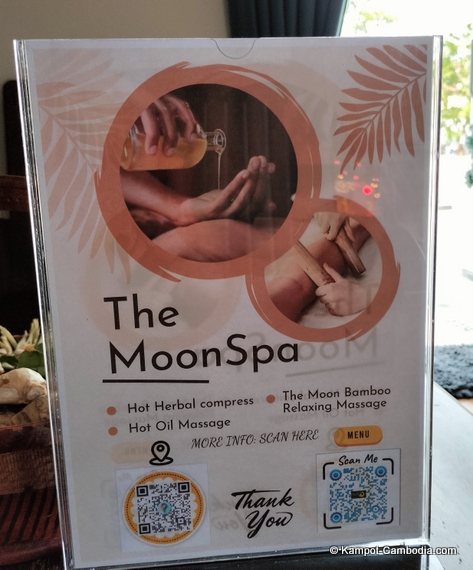 The Moon Spa in Kampot, Cambodia.