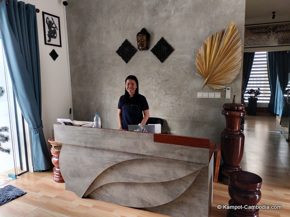 The Moon Spa in Kampot, Cambodia.