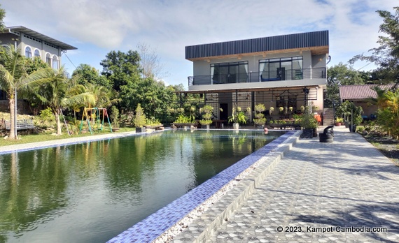 Kampot Hill Lodge in Kampot, Cambodia.