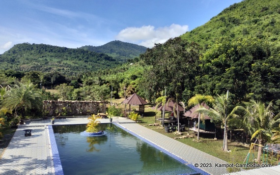 Kampot Hill Lodge in Kampot, Cambodia.